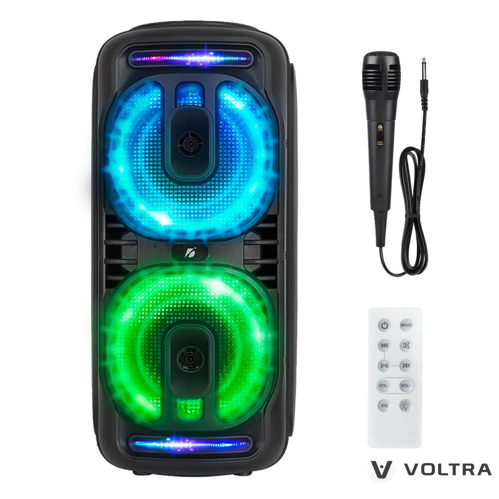 Parlante Portátil Bluetooth RGB Voltra